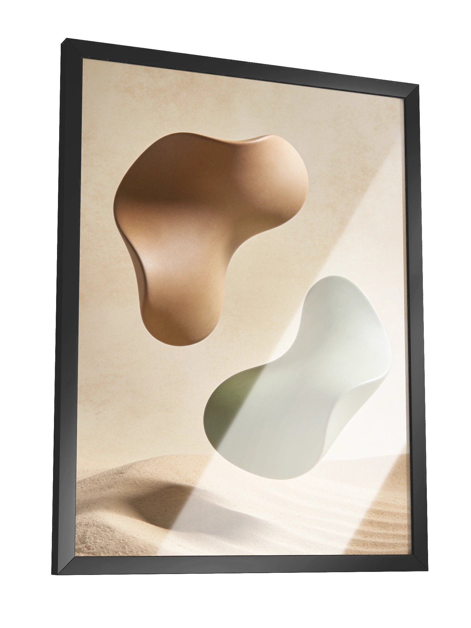 Desert Harmony: Abstract Earth Tones Wall Art-46×61 cm product image (9)