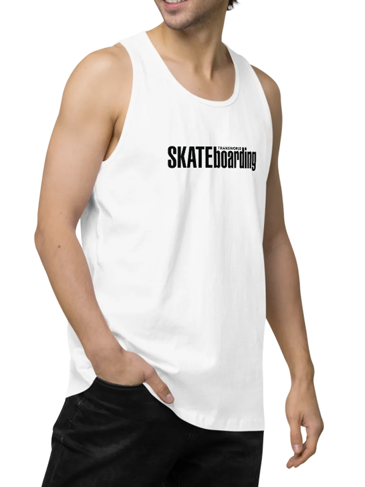 TransWorld SKATEboarding Logo | Tank Top (Light) product image (3)