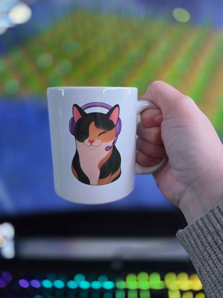 Gamer Kitty Mug product image (1)