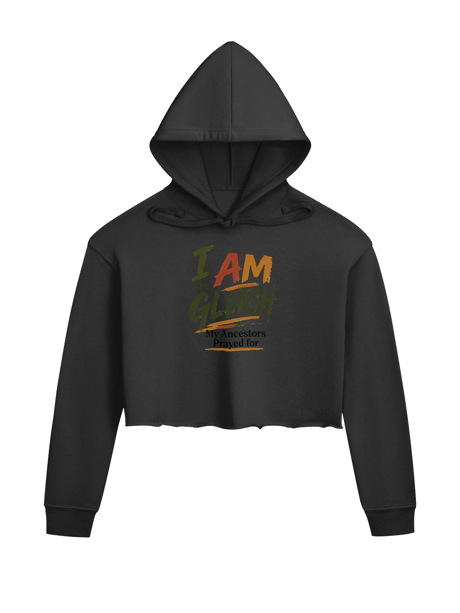 GHITCH Crop Hoodie product image (1)