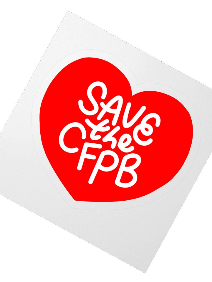 Save the CFPB Sticker (Red) product image (2)