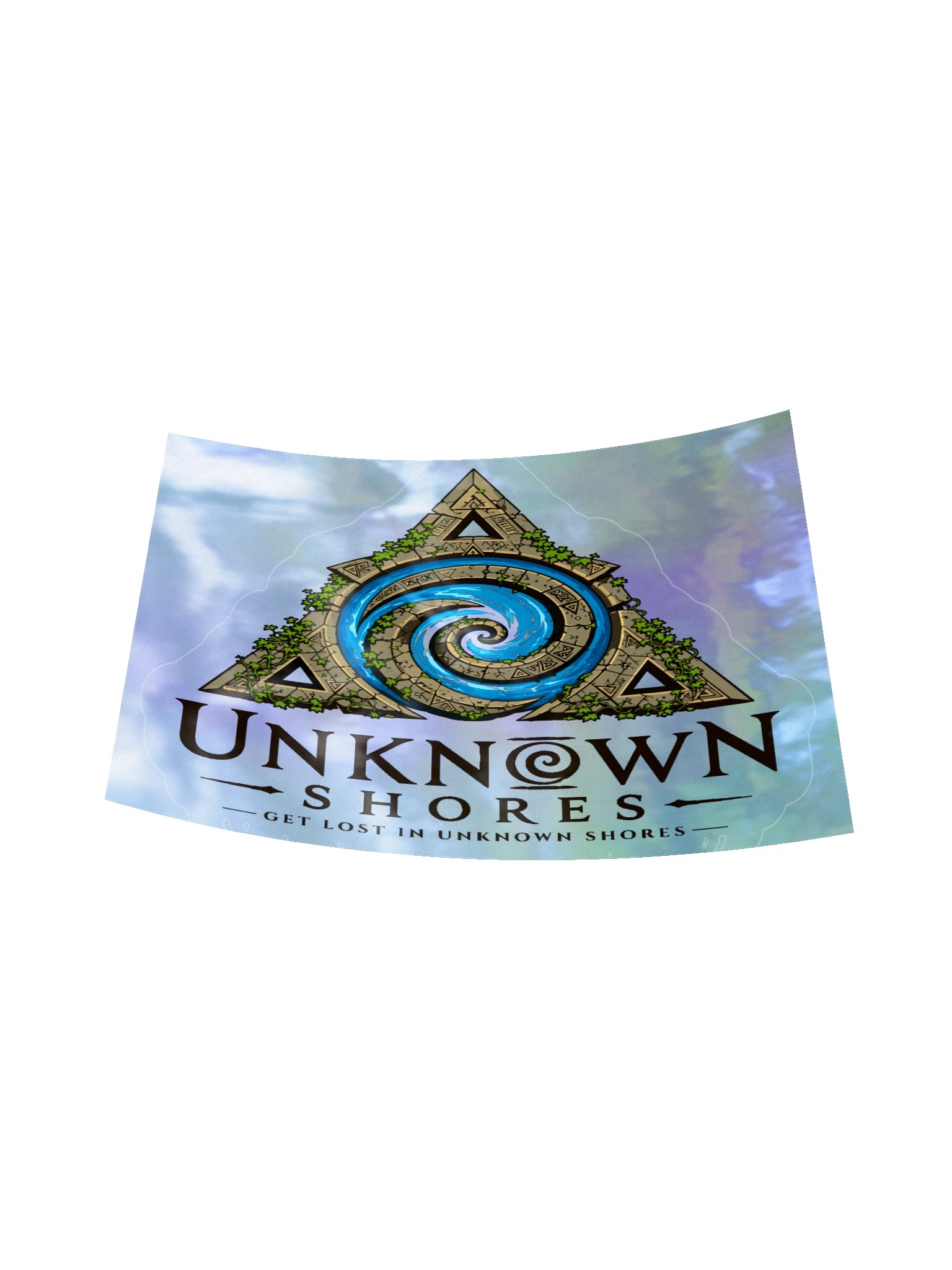 Unknown Shores Logo Holographic Sticker product image (16)