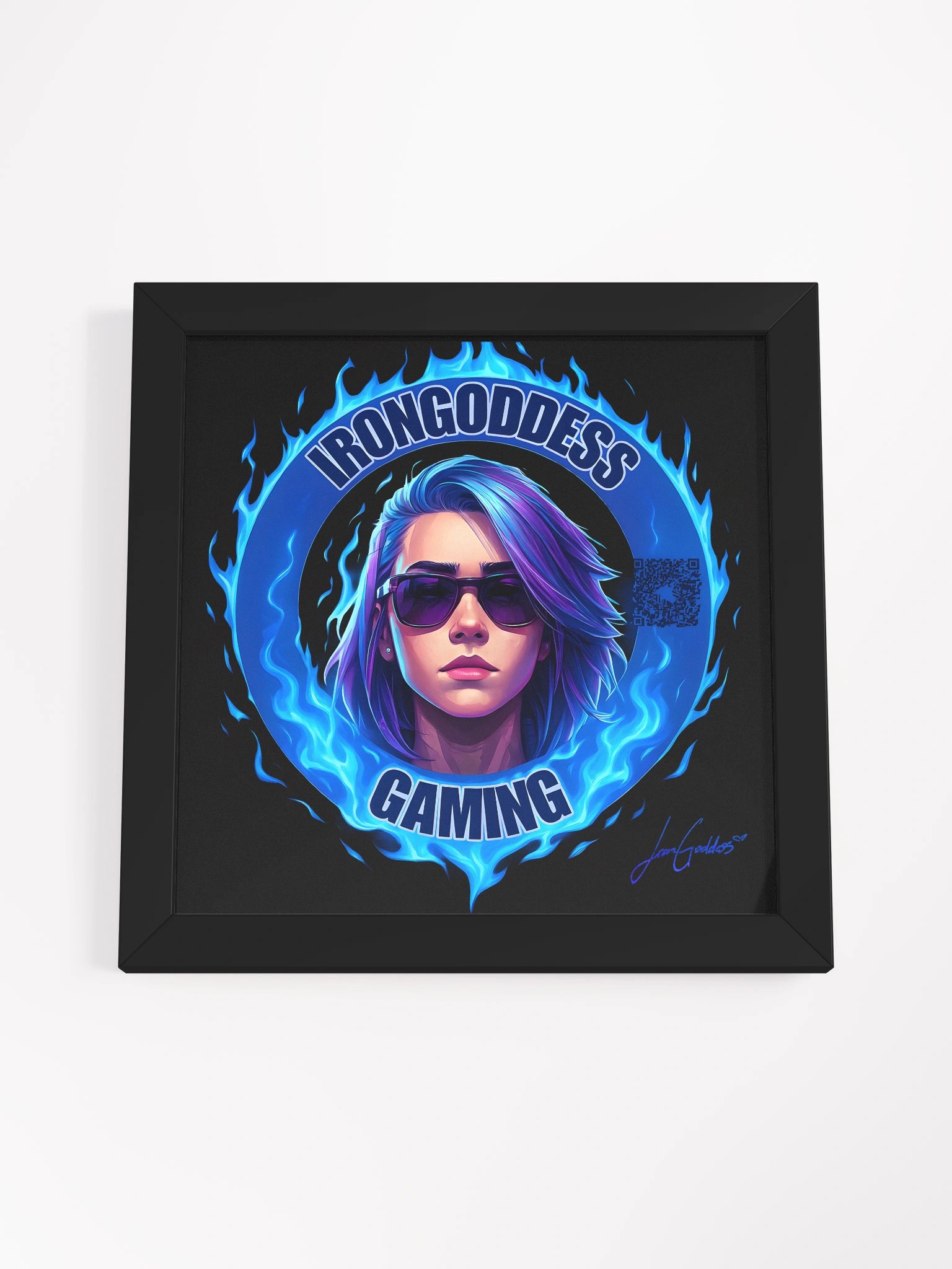 Flame Goddess Framed Poster product image (35)