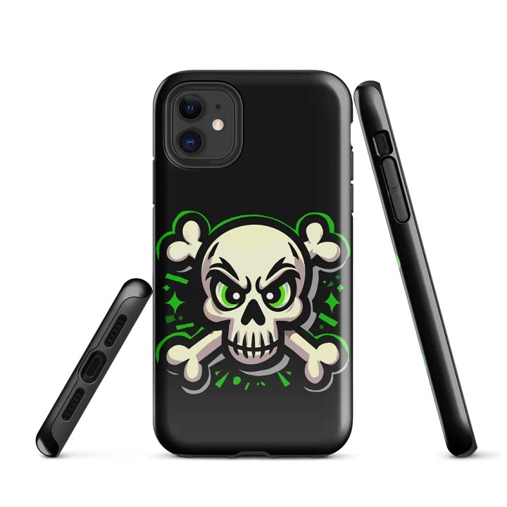 Edgy Skull Graphic iPhone® Tough Case product image (1)