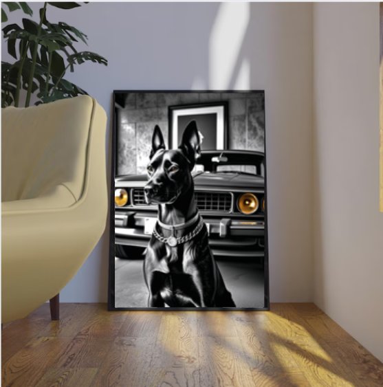Luxury Doberman Wall Art, product image (5)