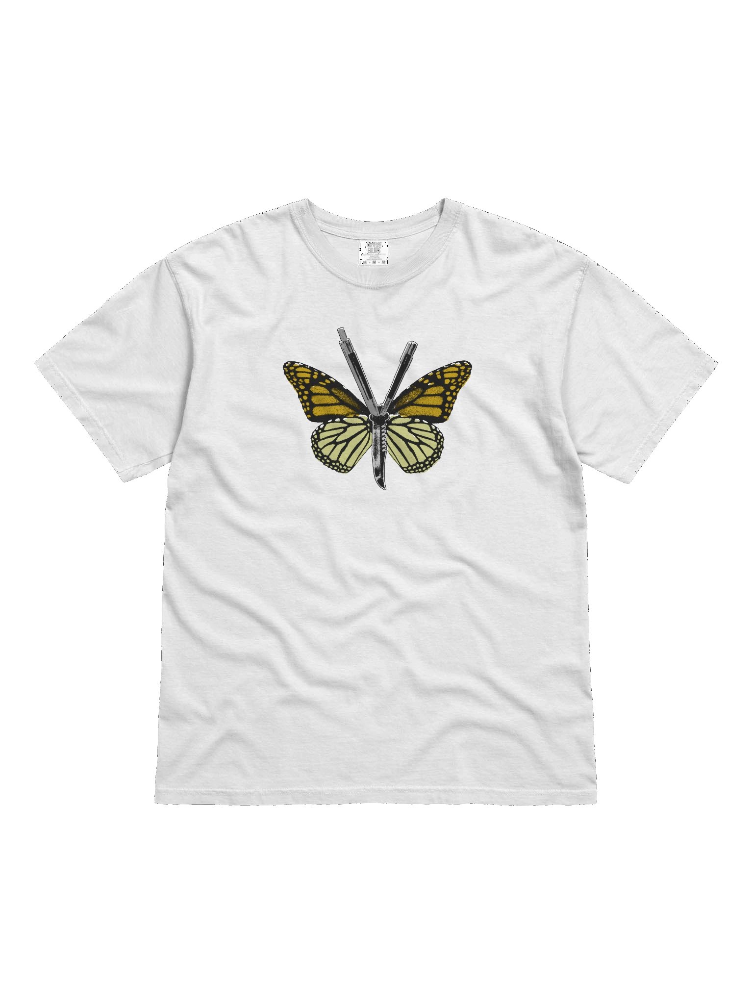 BUTTERFLIES COLORED T-SHIRT product image (1)