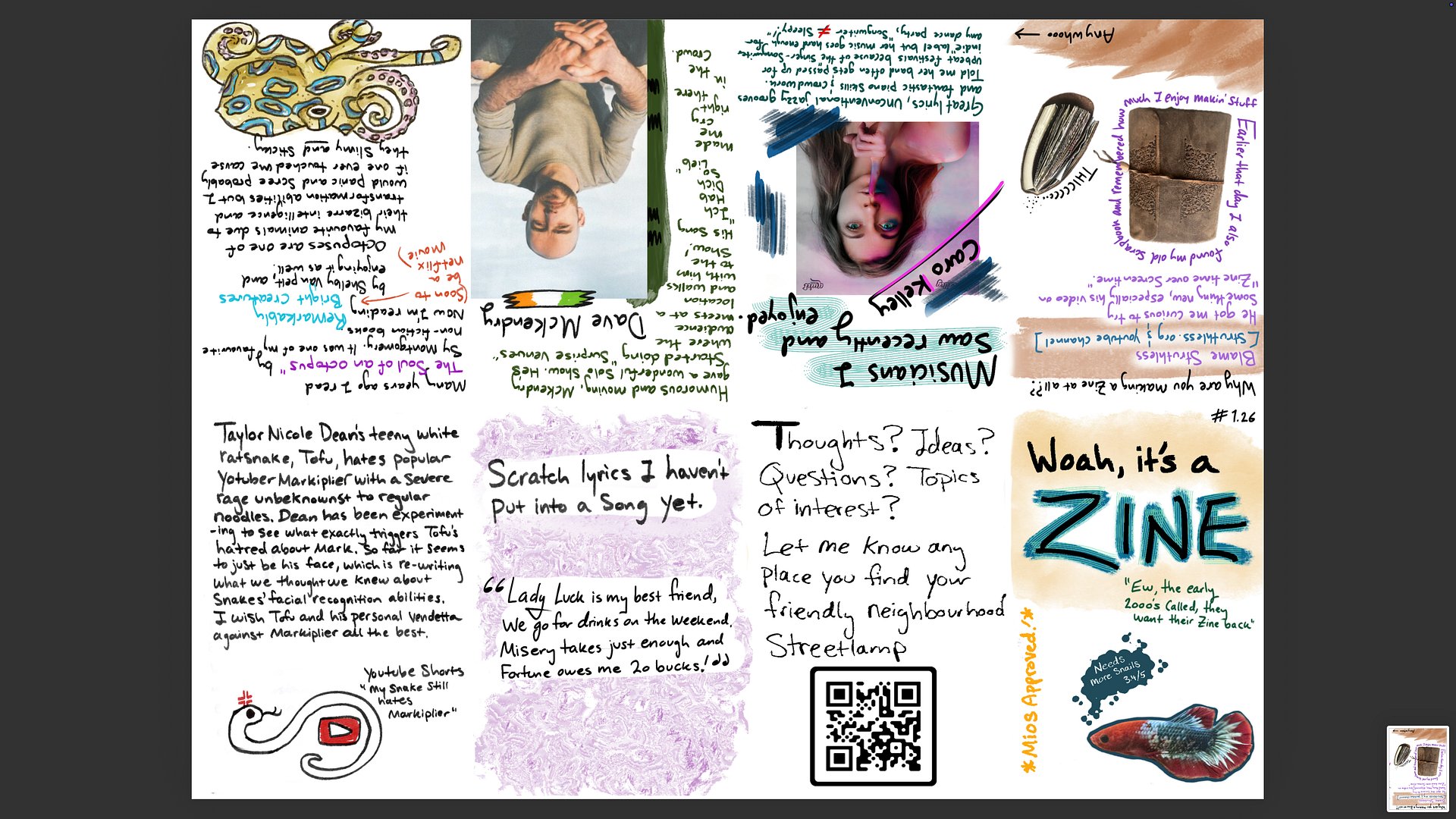 Zine Issue #1 product image (3)