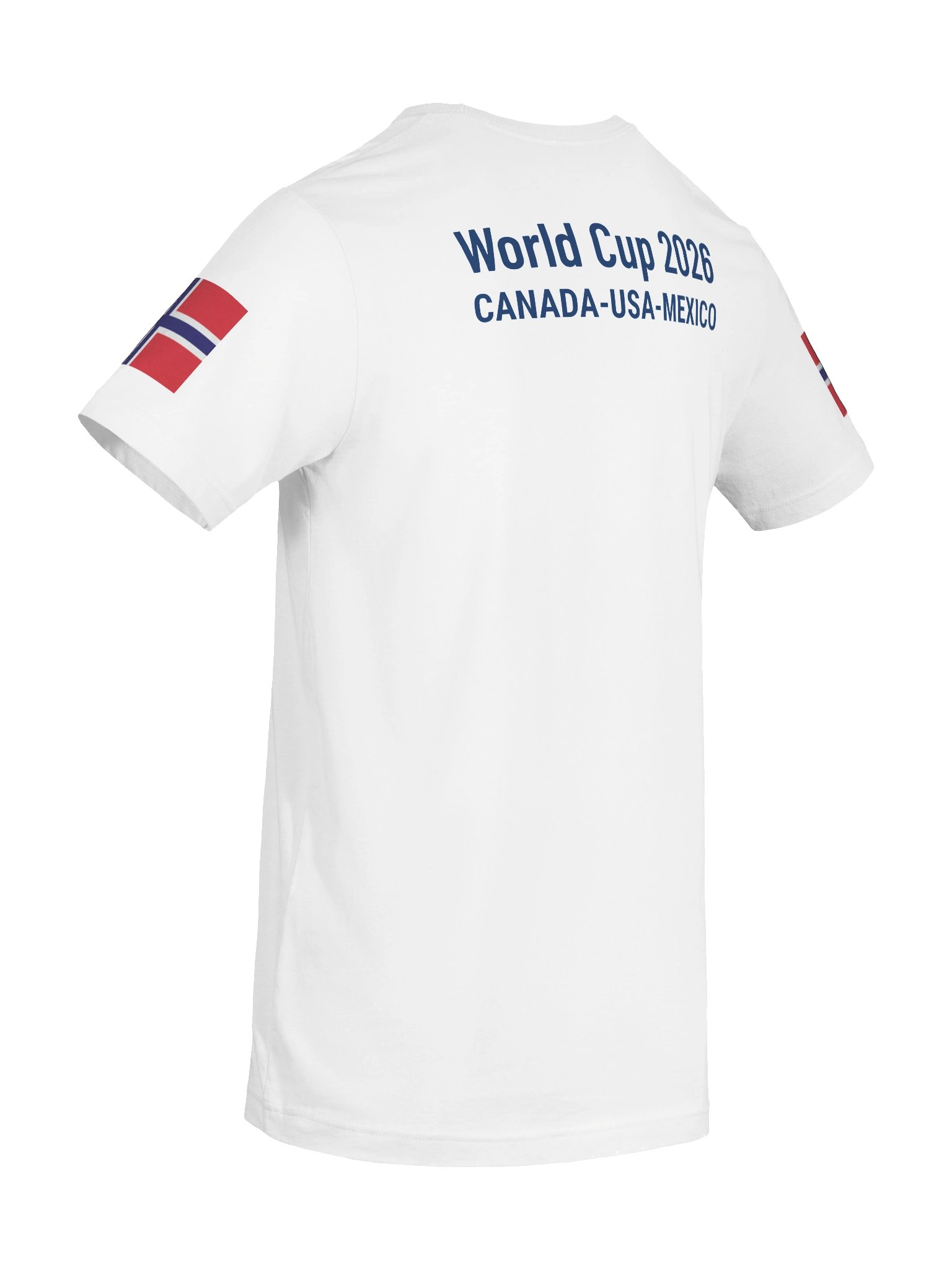 Norway 2026 World Cup Flag Tee - World Cup 2026 Map Edition - Premium Unisex T-Shirt product image (84)