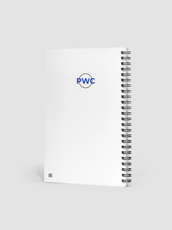 Bold Blue PWC Spiral Notebook product image (1)