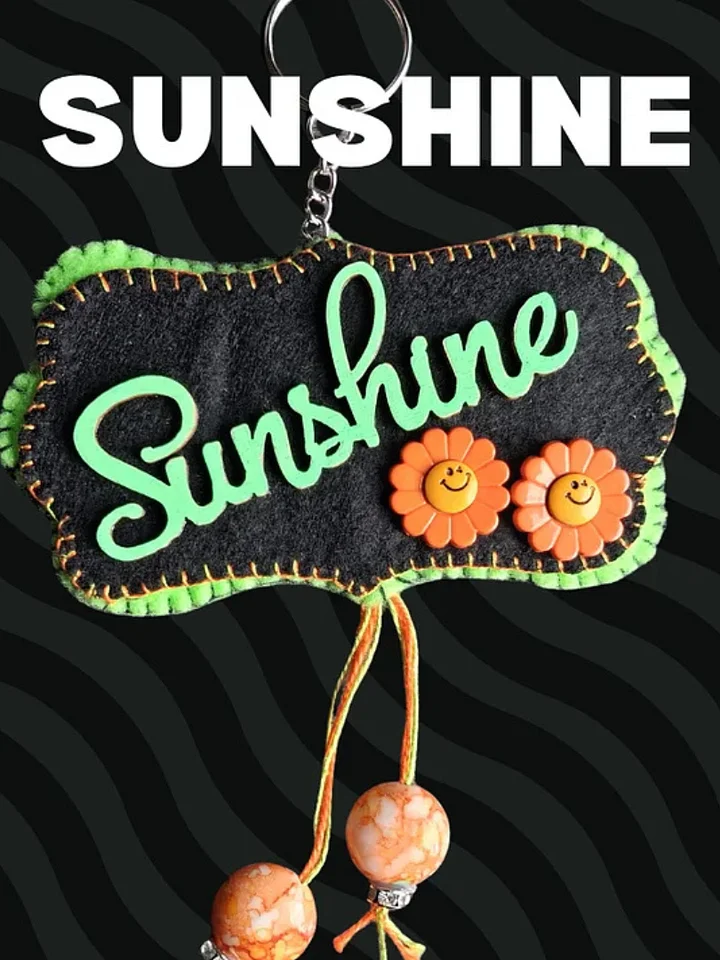 Sunshine 2D Keychain product image (1)