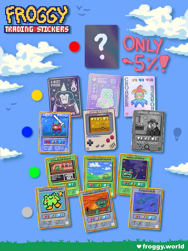 Froggy Trading Stickers product image (2)