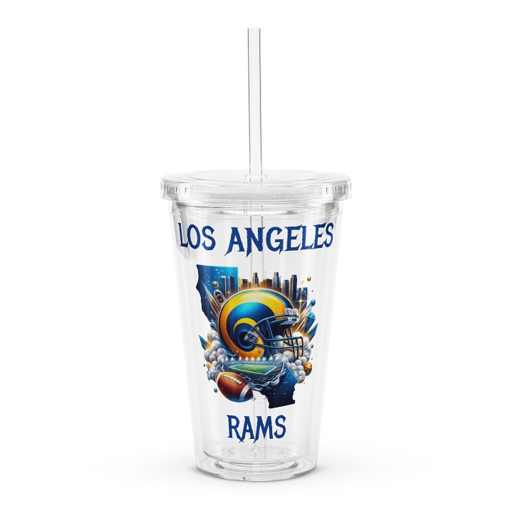 Los Angeles Cityscape Clear Tumbler (16 oz) product image (1)