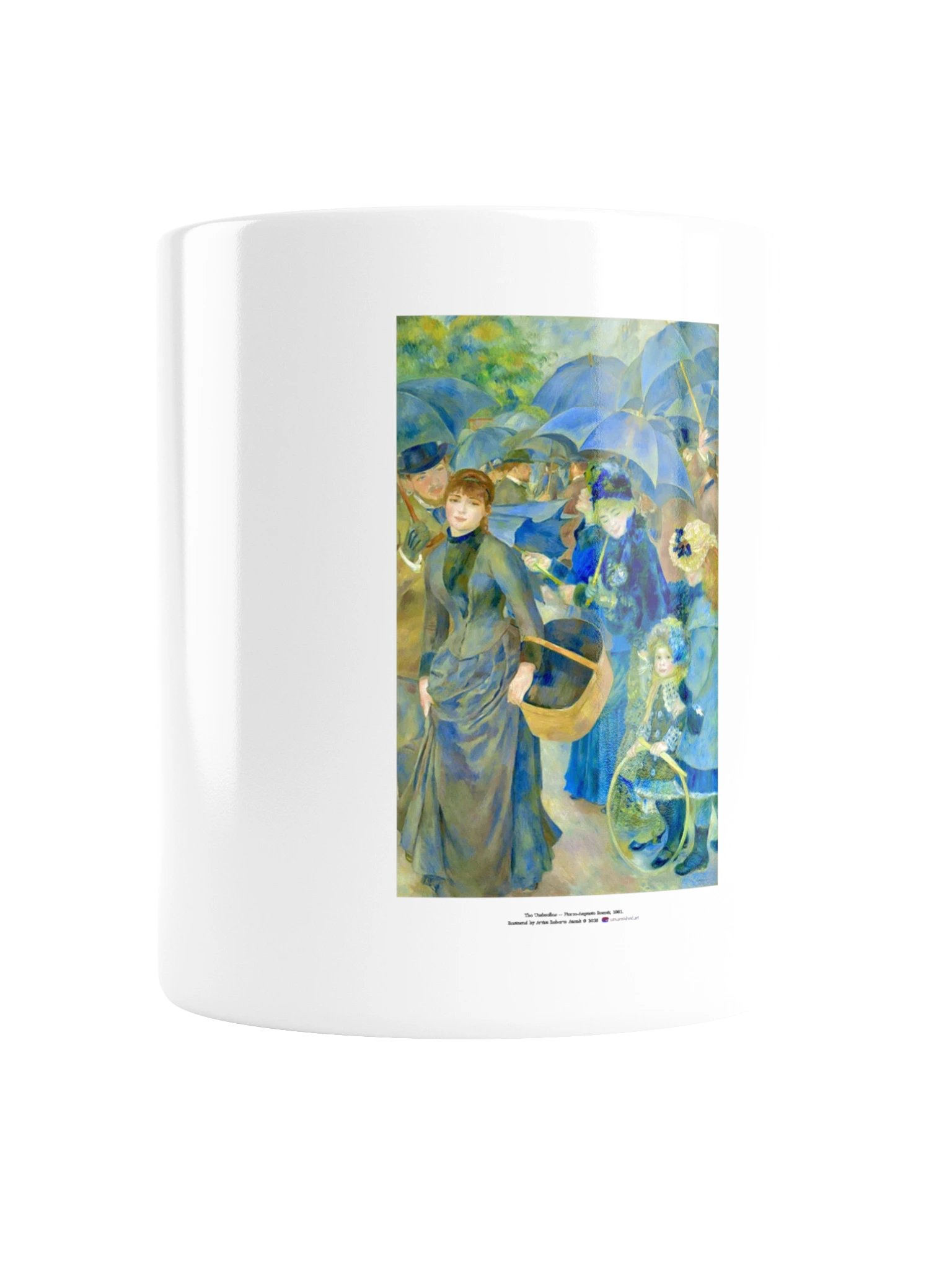 The Umbrellas — White Mug product image (2)