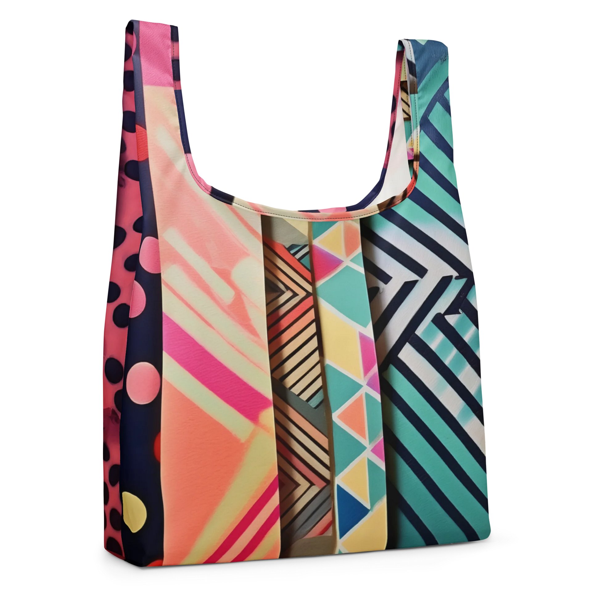 Eclectic Elegance Reusable Tote Bag product image (4)
