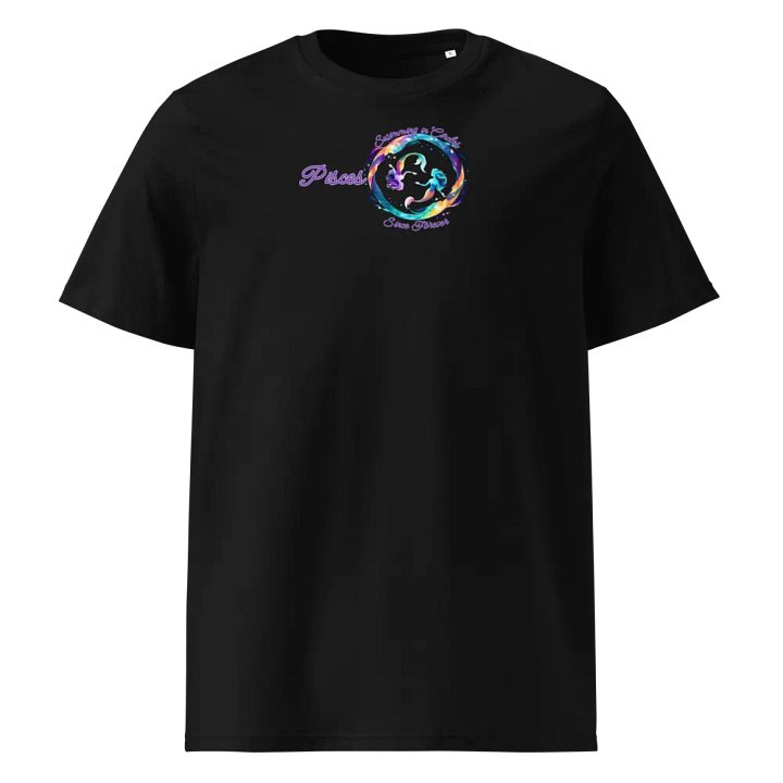 Pisces, Swimming in Circles, Black Tee product image (1)