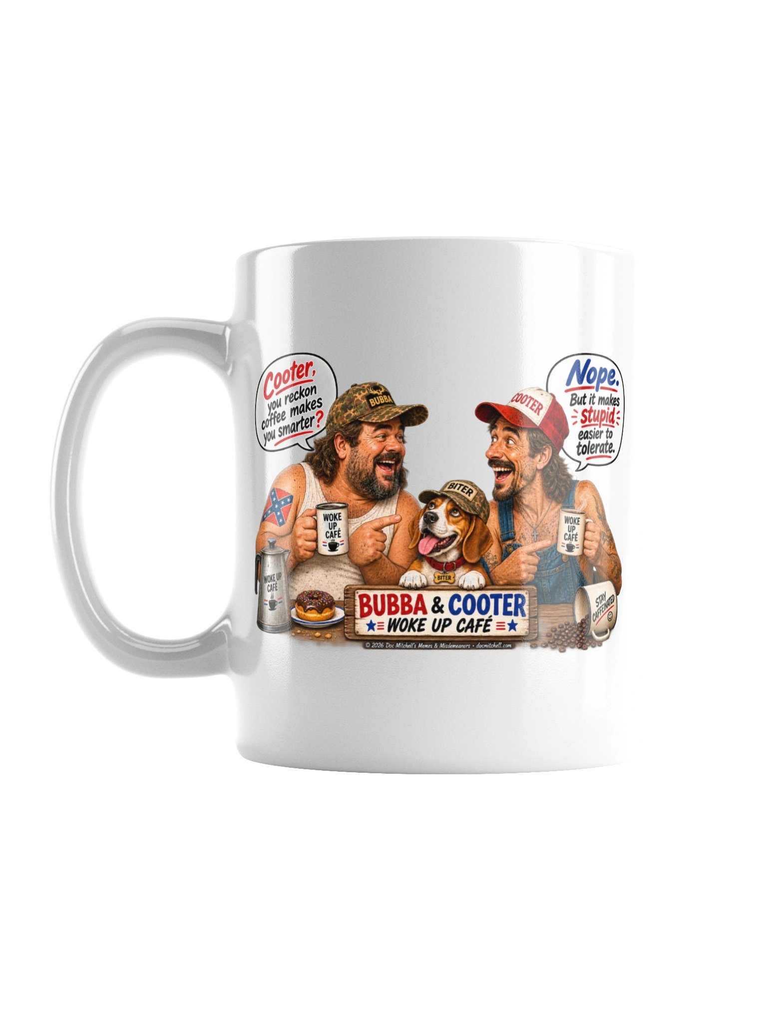 Bubba and Cooter Coffee Cup product image (1)