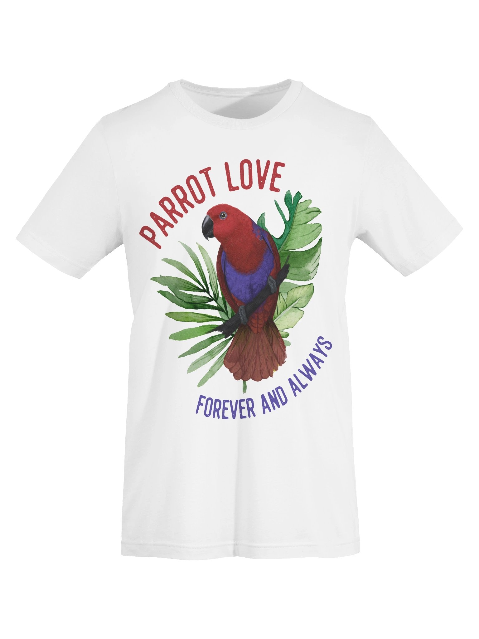 Parrot Love Eclectus Unisex T-Shirt product image (1)