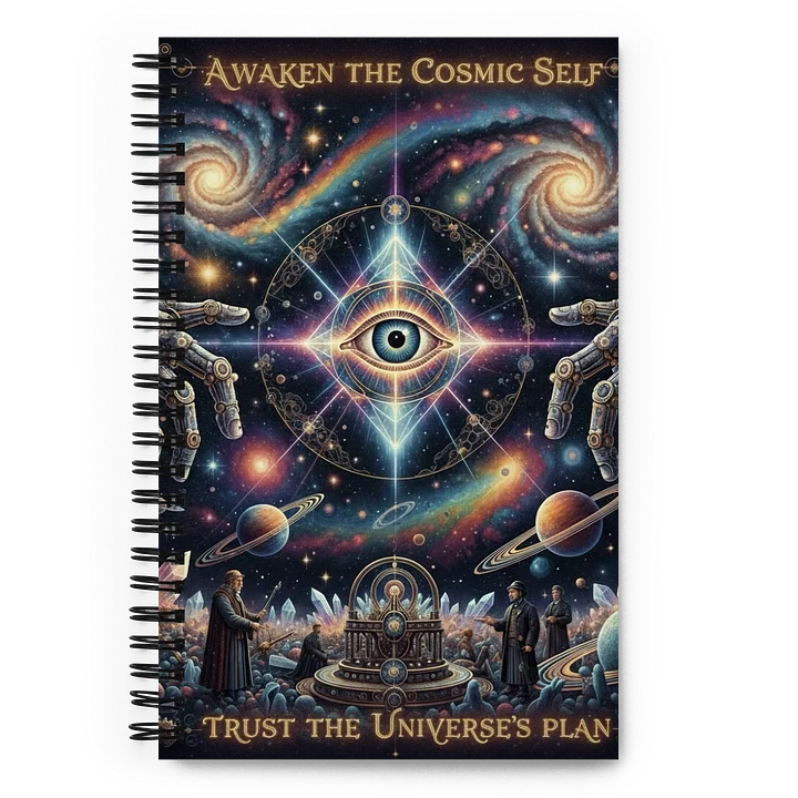 Cosmic Awakening -Spiral Notebook product image (1)