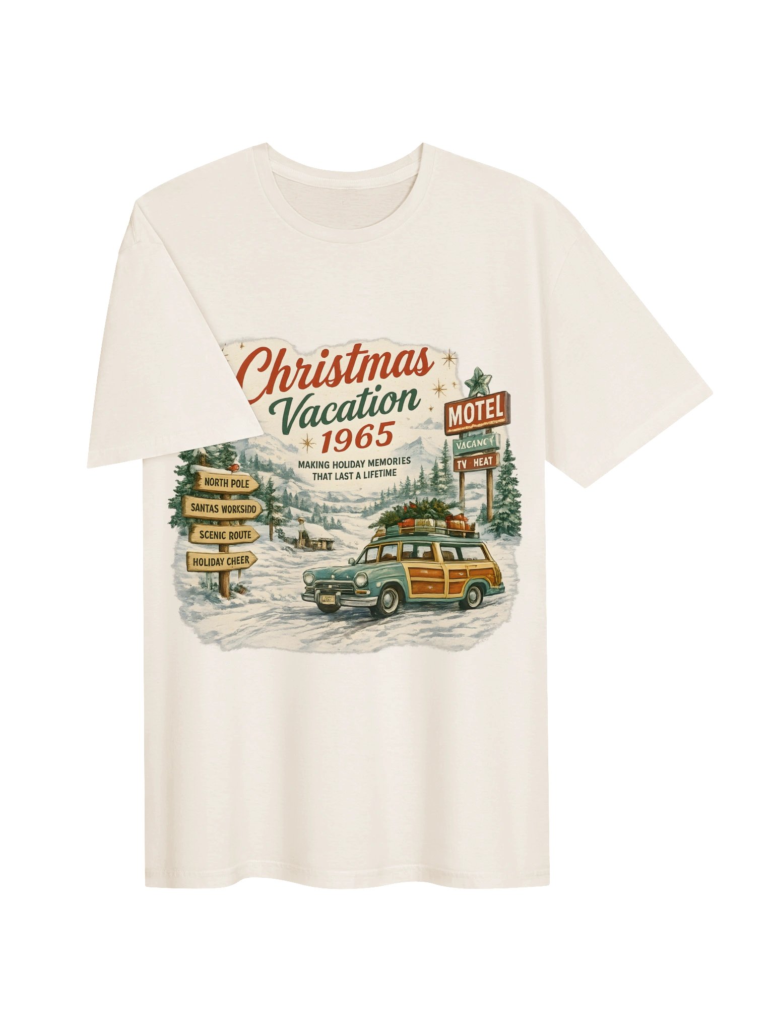 Christmas Vacation 1965 Retro Tee product image (15)