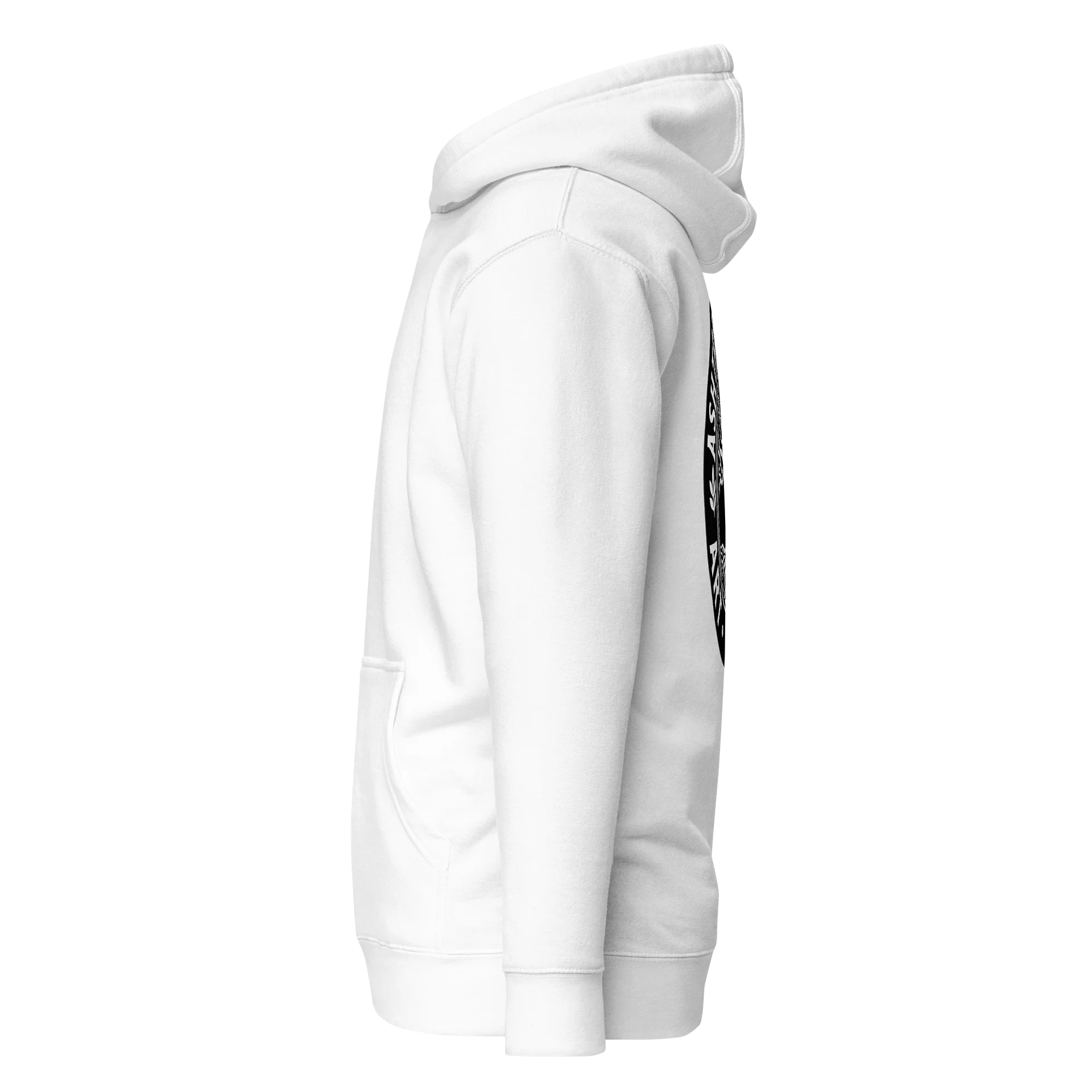 AshTree Anomaly White Hoodie product image (4)