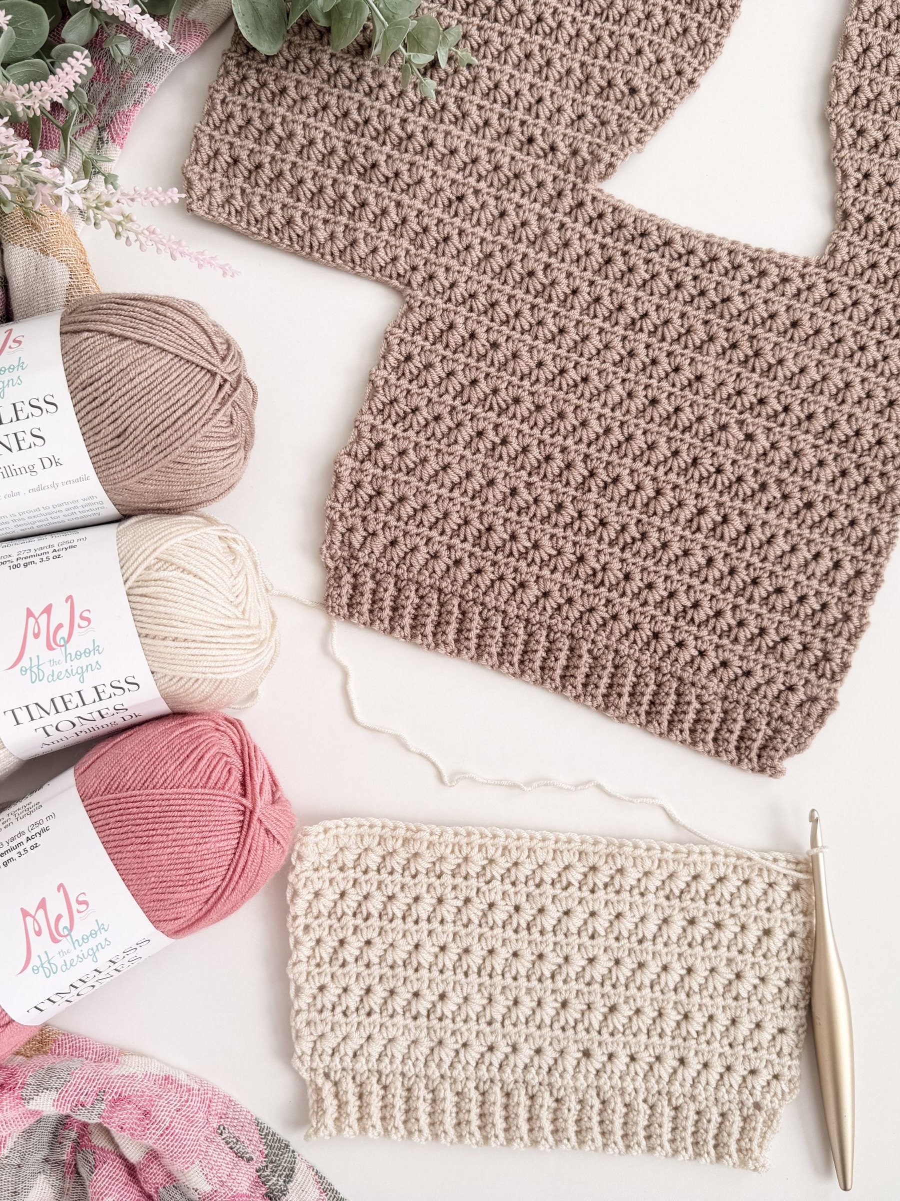 Mini Star Stitch Cardigan Crochet Pattern product image (8)