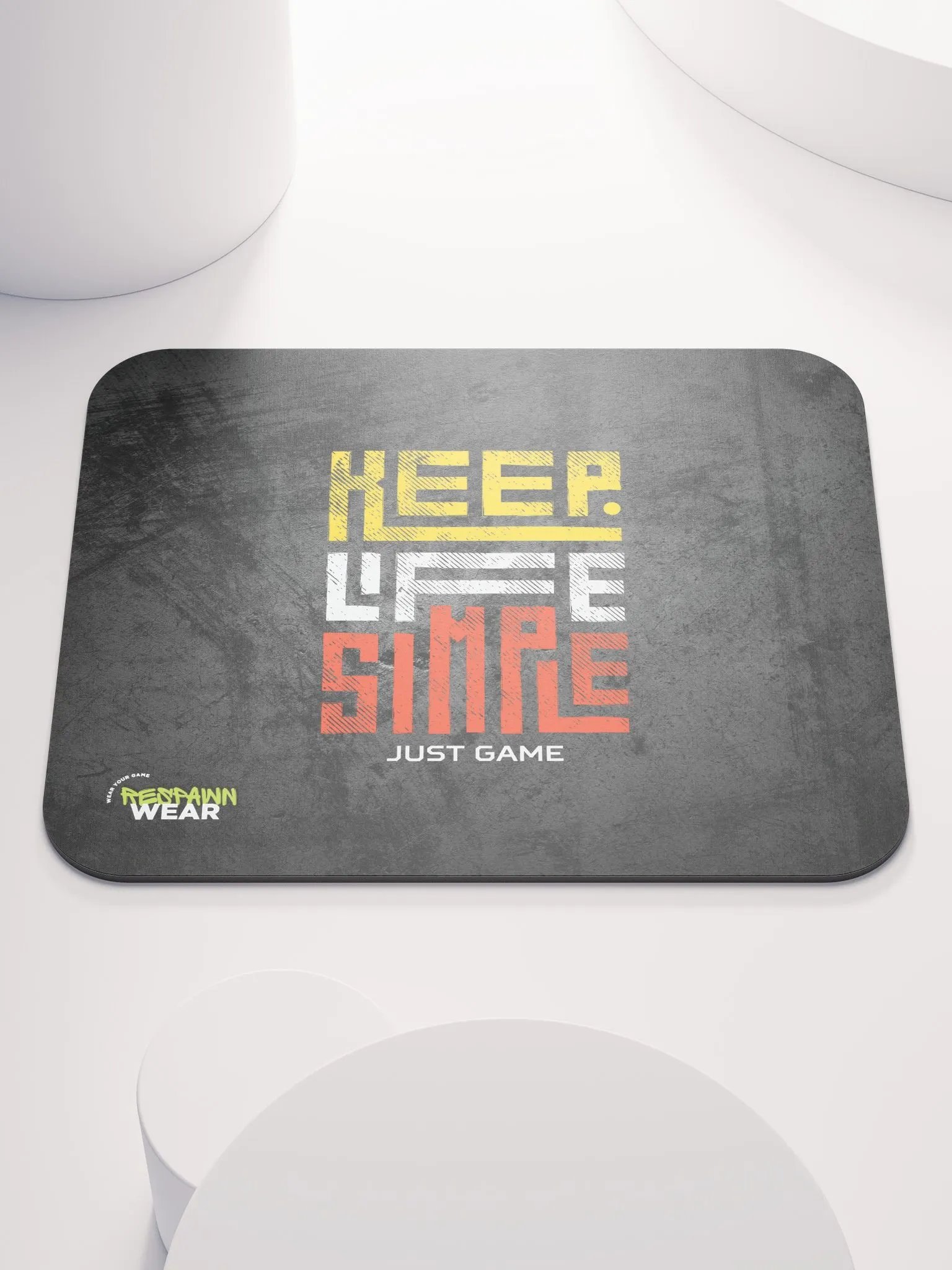 Keep Life Simple Mouse Pad product image (1)