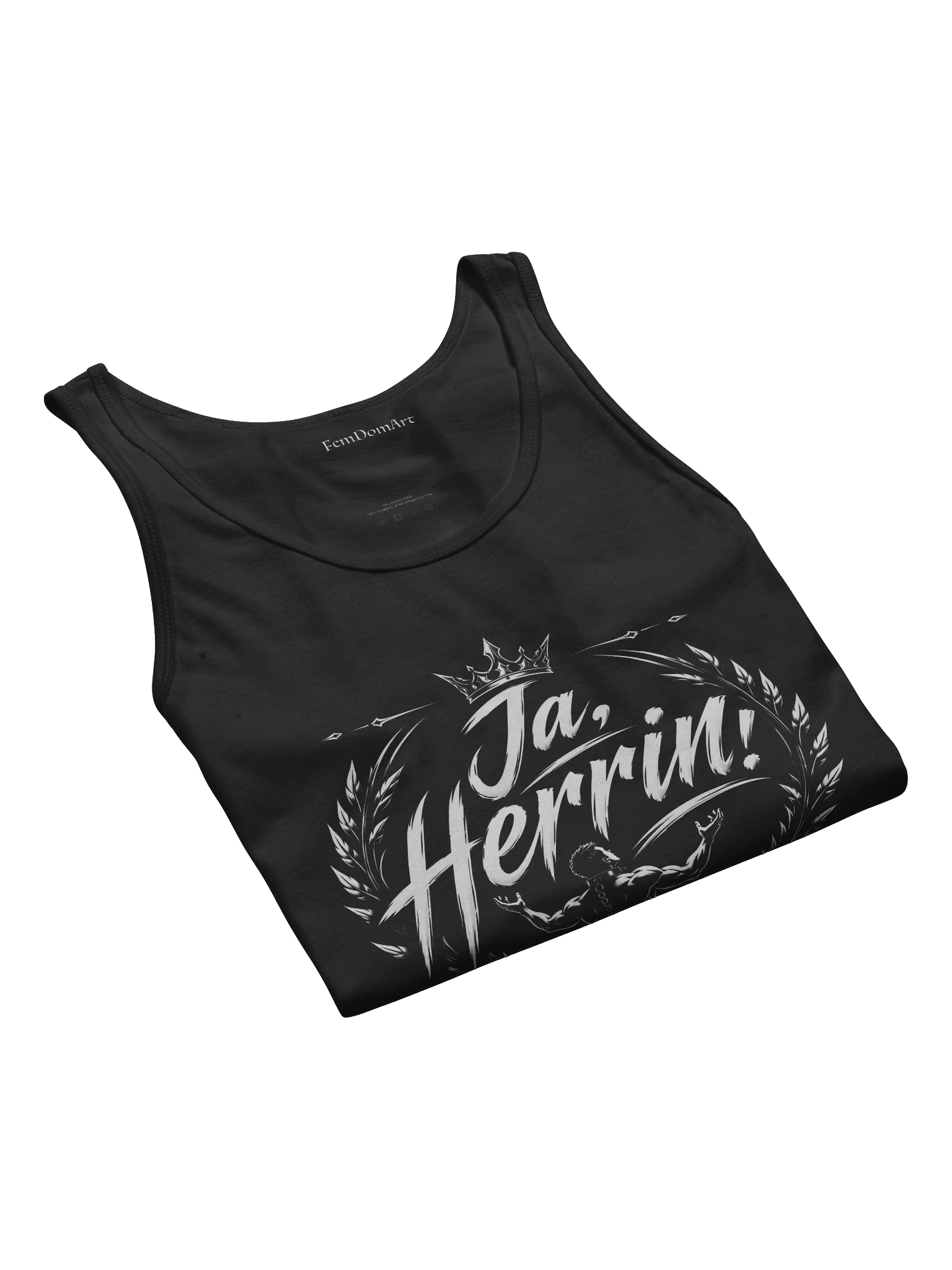 Ja, Herrin! – Geboren, um zu dienen | Dominantes Jersey Tank Top product image (9)