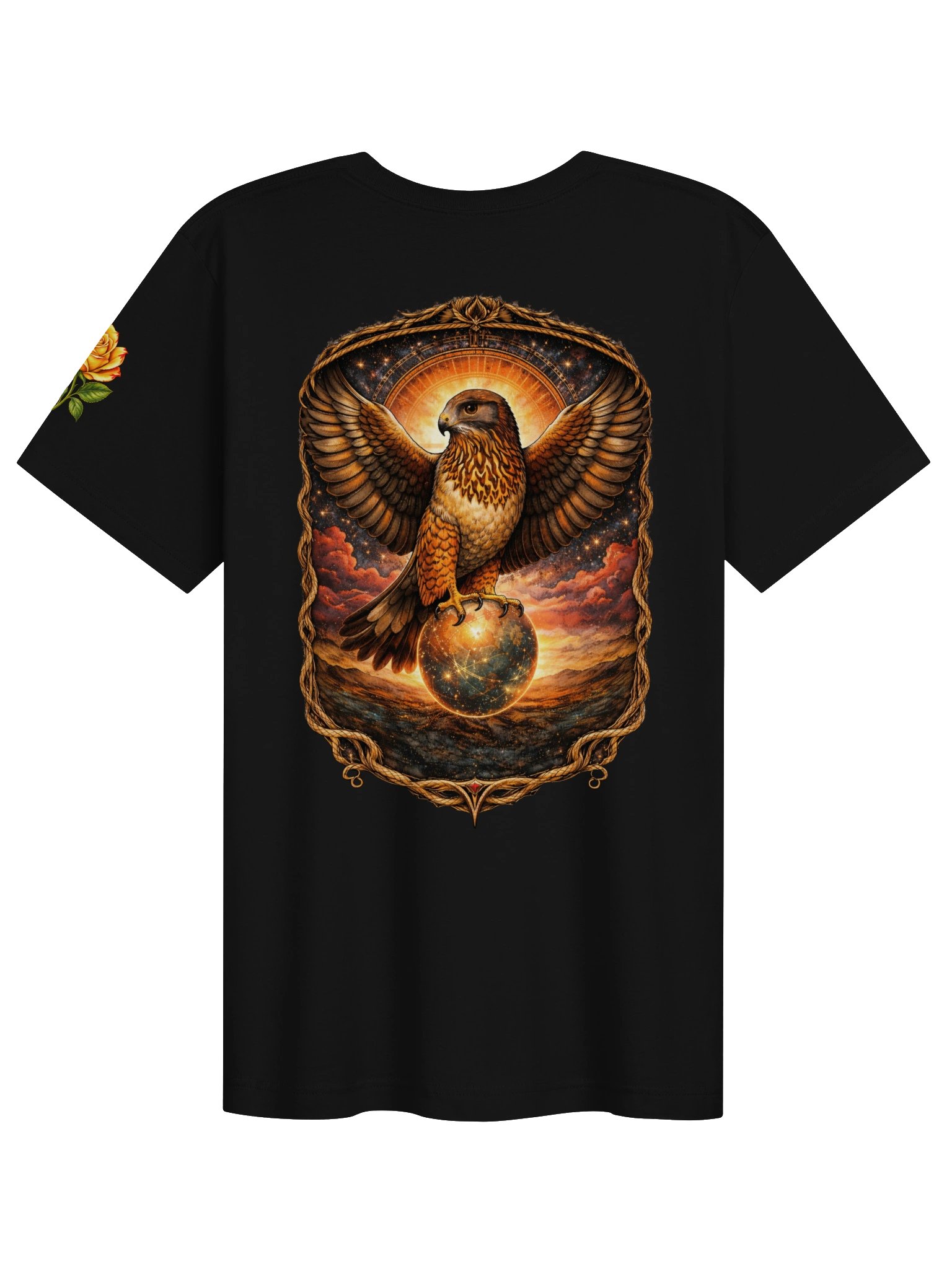 Celestial Hawk Supersoft T-shirt product image (1)
