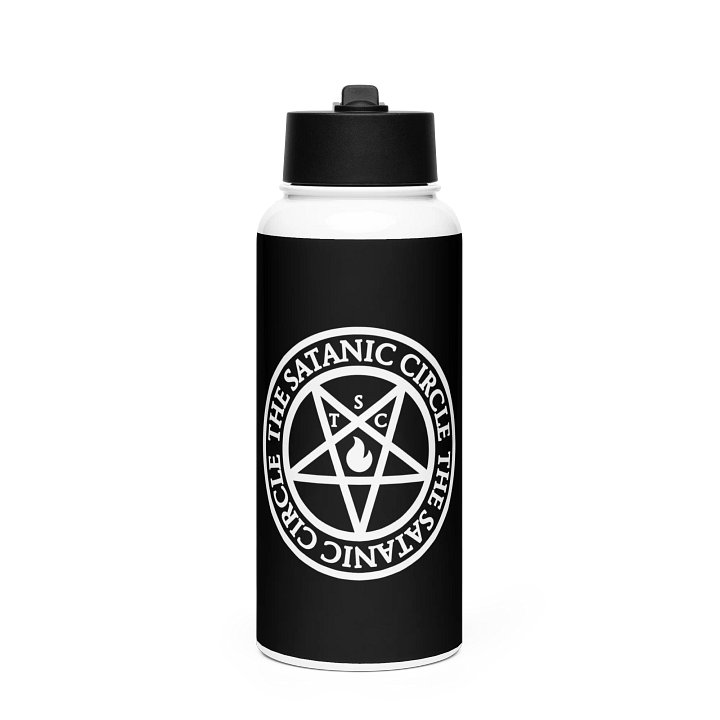The Satanic Circle - Steel Drink Bottle product image (1)