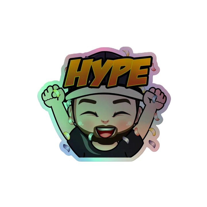 HYPE Celebration Holographic Sticker Sheet product image (2)