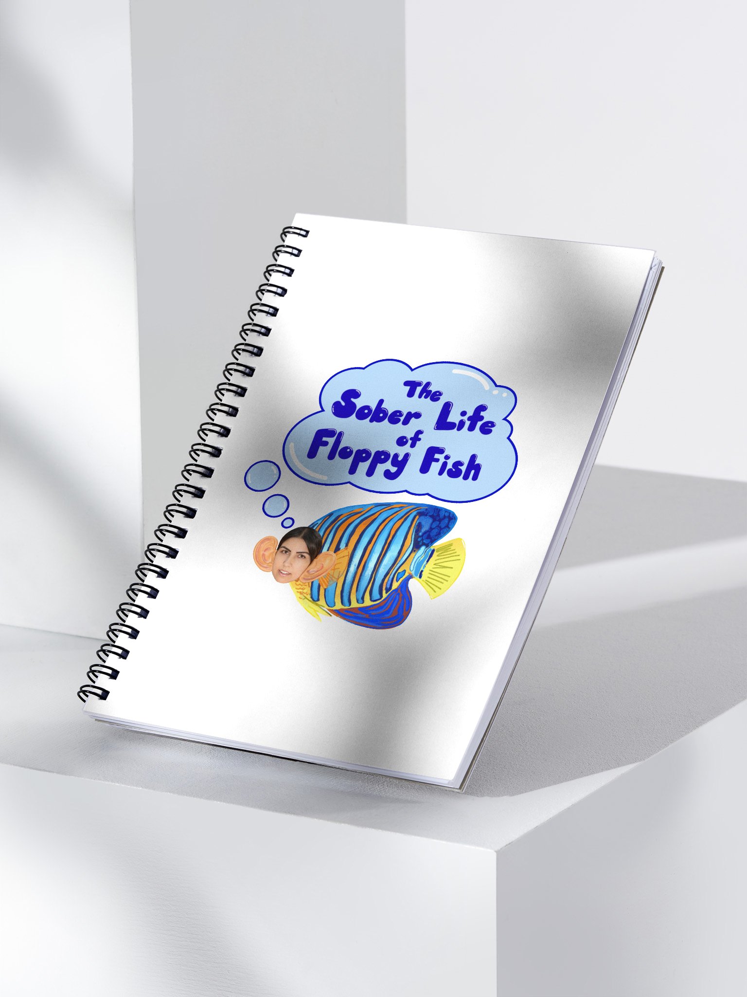 Sober Floppy Fish Note Book product image (3)