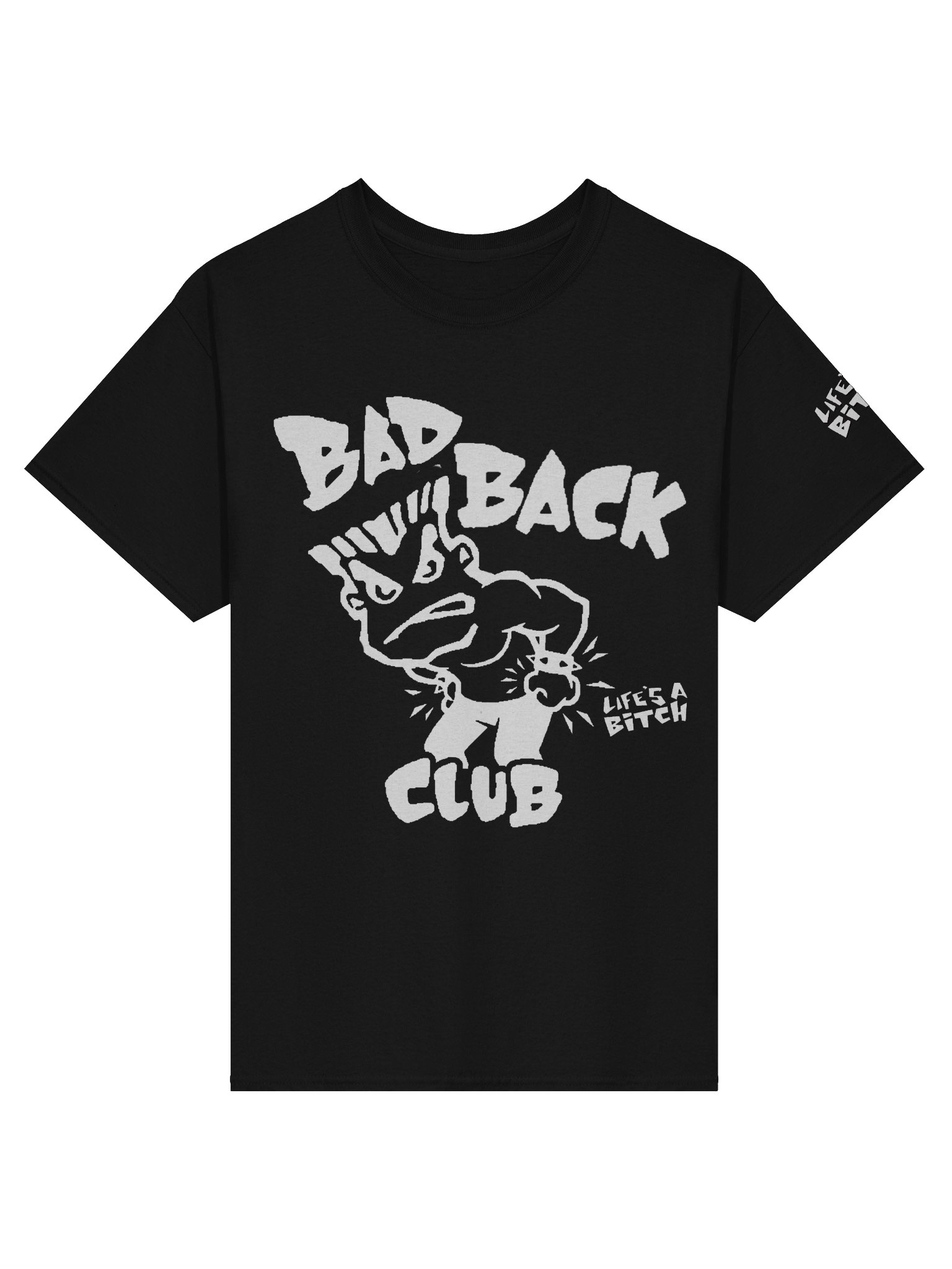 Bad Back Club - Black T Shirt product image (1)