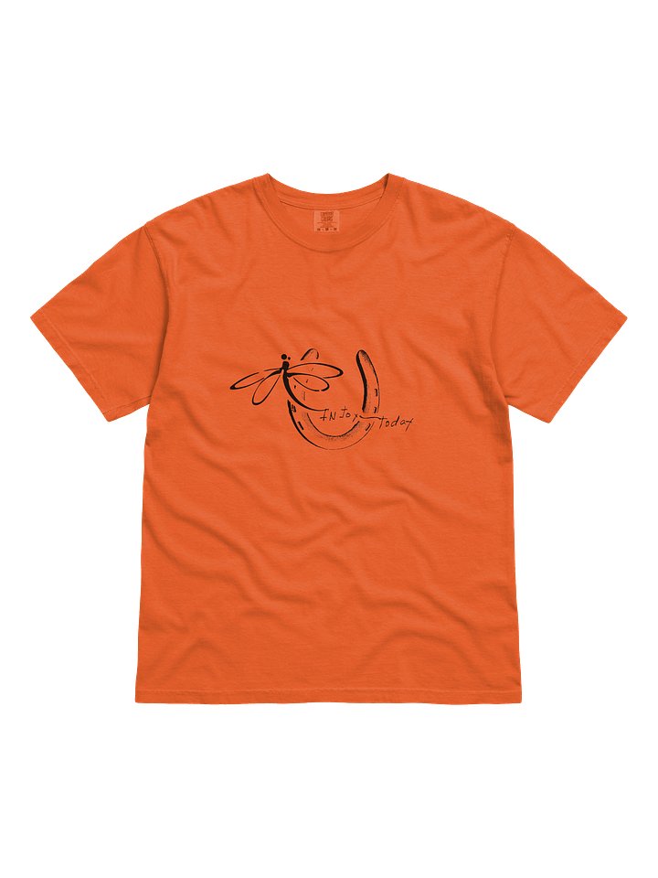 InJoy Today Daily Joy T‑Shirt| Premium Heavyweight Cotton T‑Shirt (Relaxed Unisex Fit) product image (1)