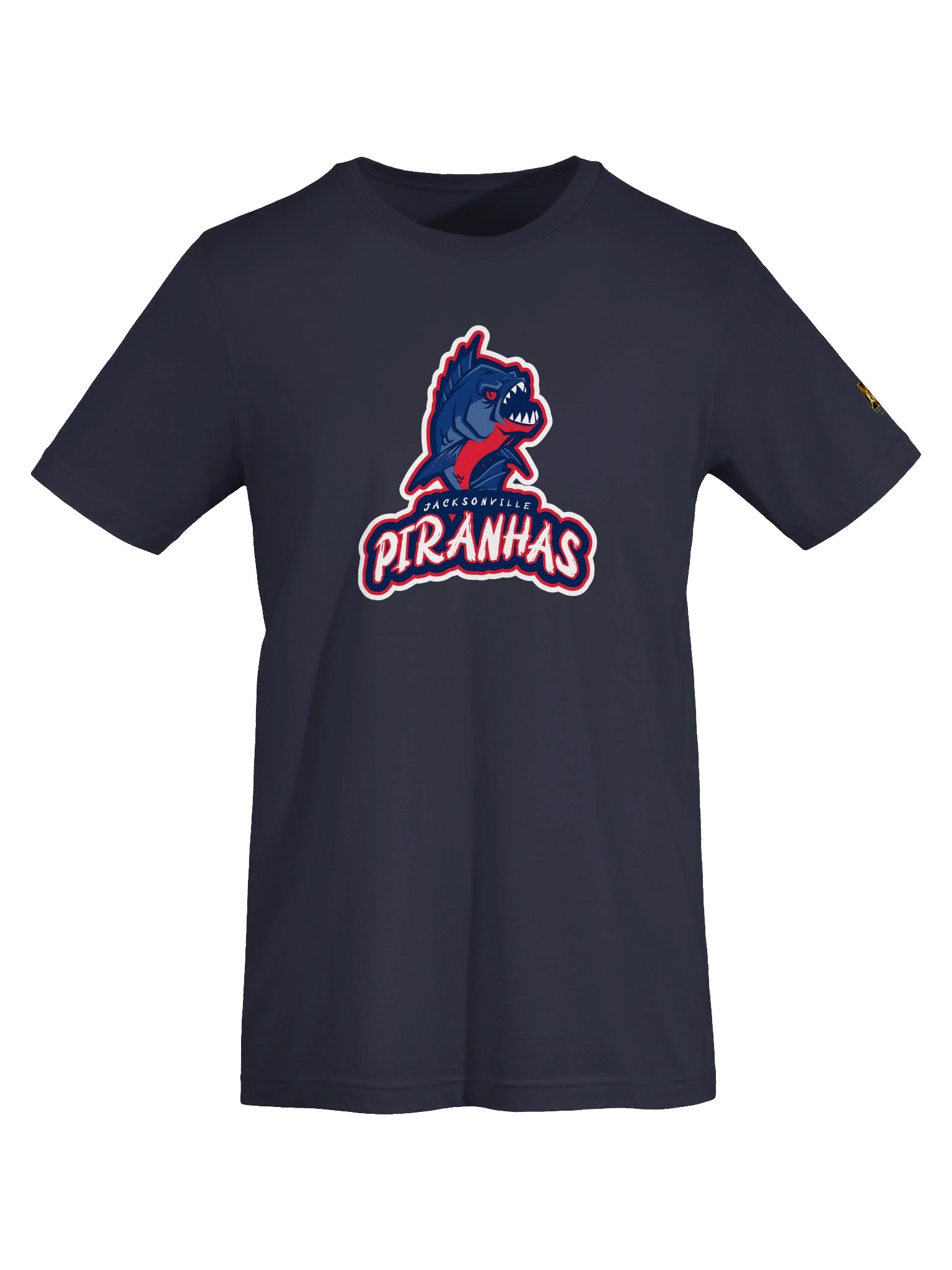 Premier Simulation Basketball - PSB Jacksonville Piranhas Logo T-Shirt product image (28)