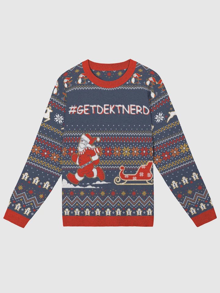 #GETDEKTNERD Christmas Sweater(Santa) product image (1)