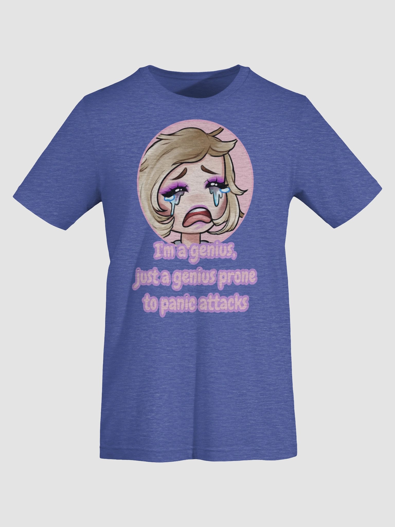 Genius Prone to Panic Attacks Tee product image (75)