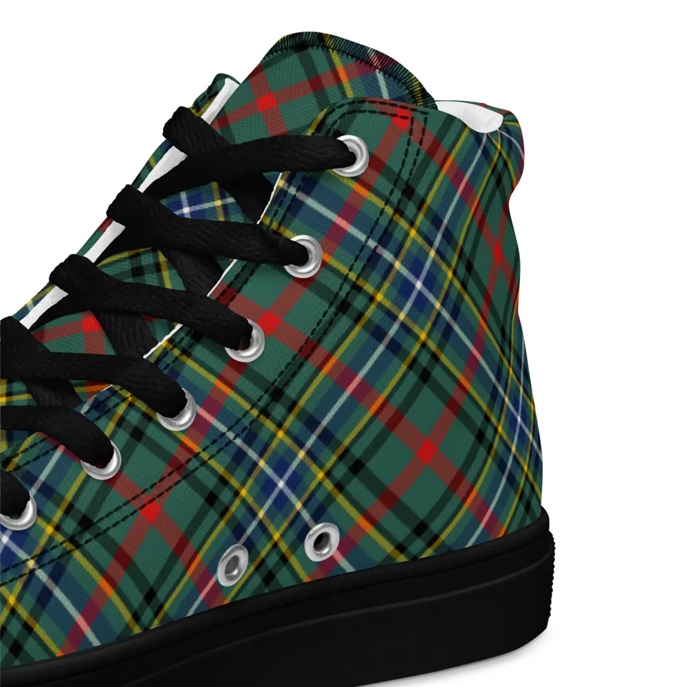 Bisset Tartan Men's High Top Shoes product image (12)