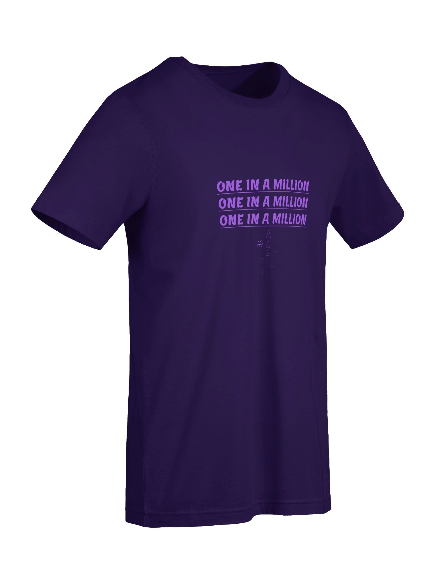 ONE IN A MILLION — Tee (Purple) product image (7)