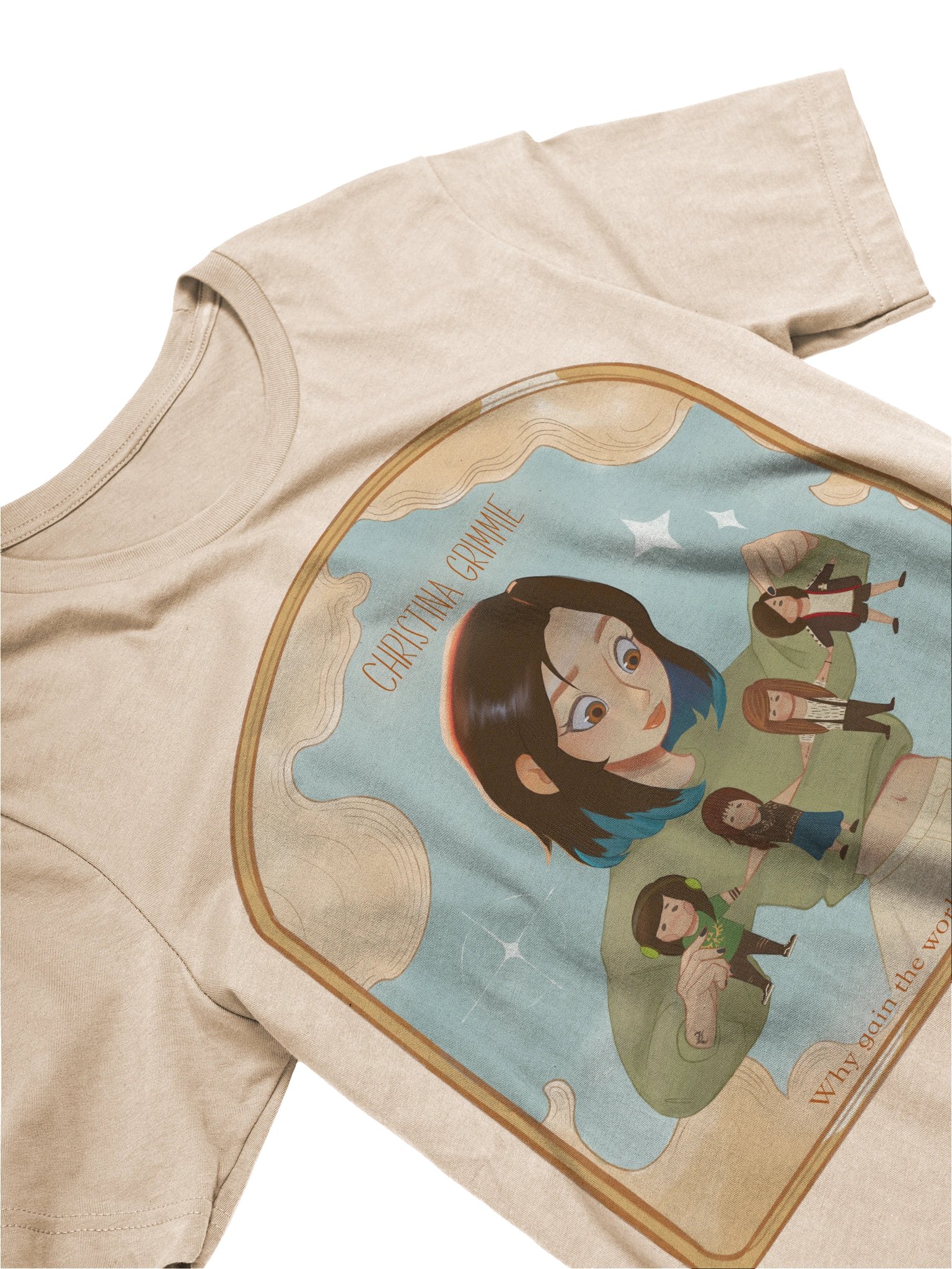 Why Gain The World If I Lose Myself by Michelle Bardon Tee product image (1)