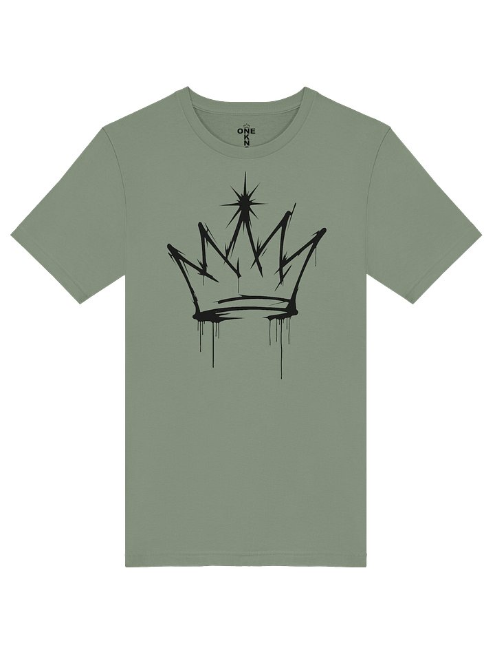 ONE KING Urban Crown Premium T-Shirt black print product image (1)
