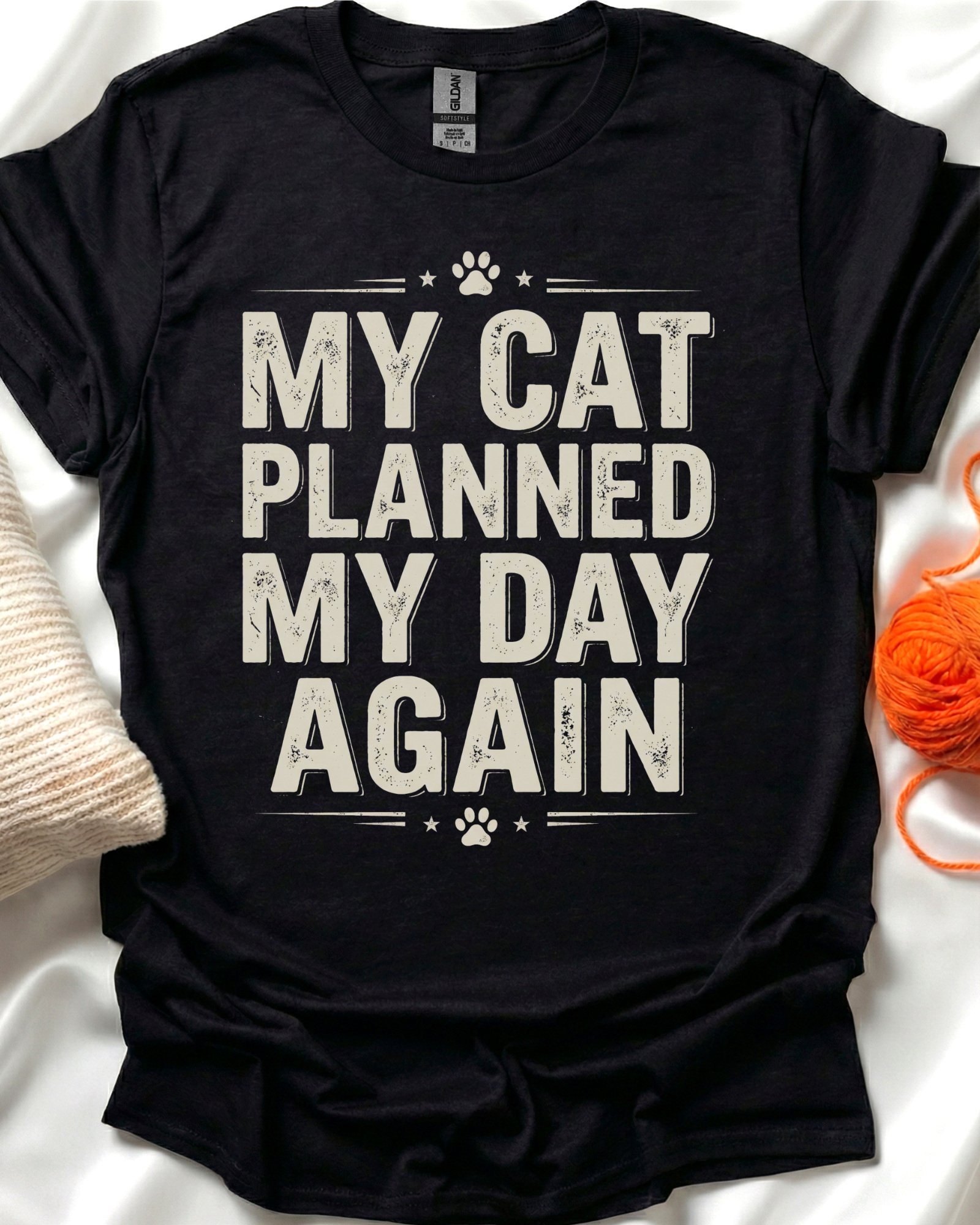 Cat Planned My Day T-Shirt product image (1)