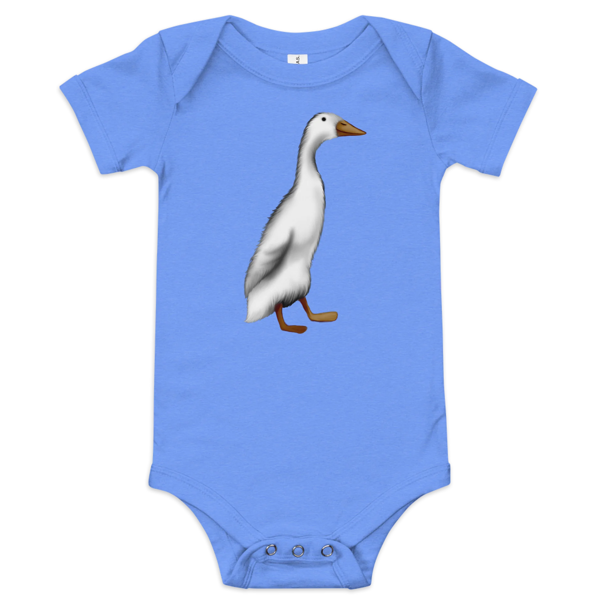 "Duck" Baby Short Sleeve One Piece - Bella+Canvas product image (1)
