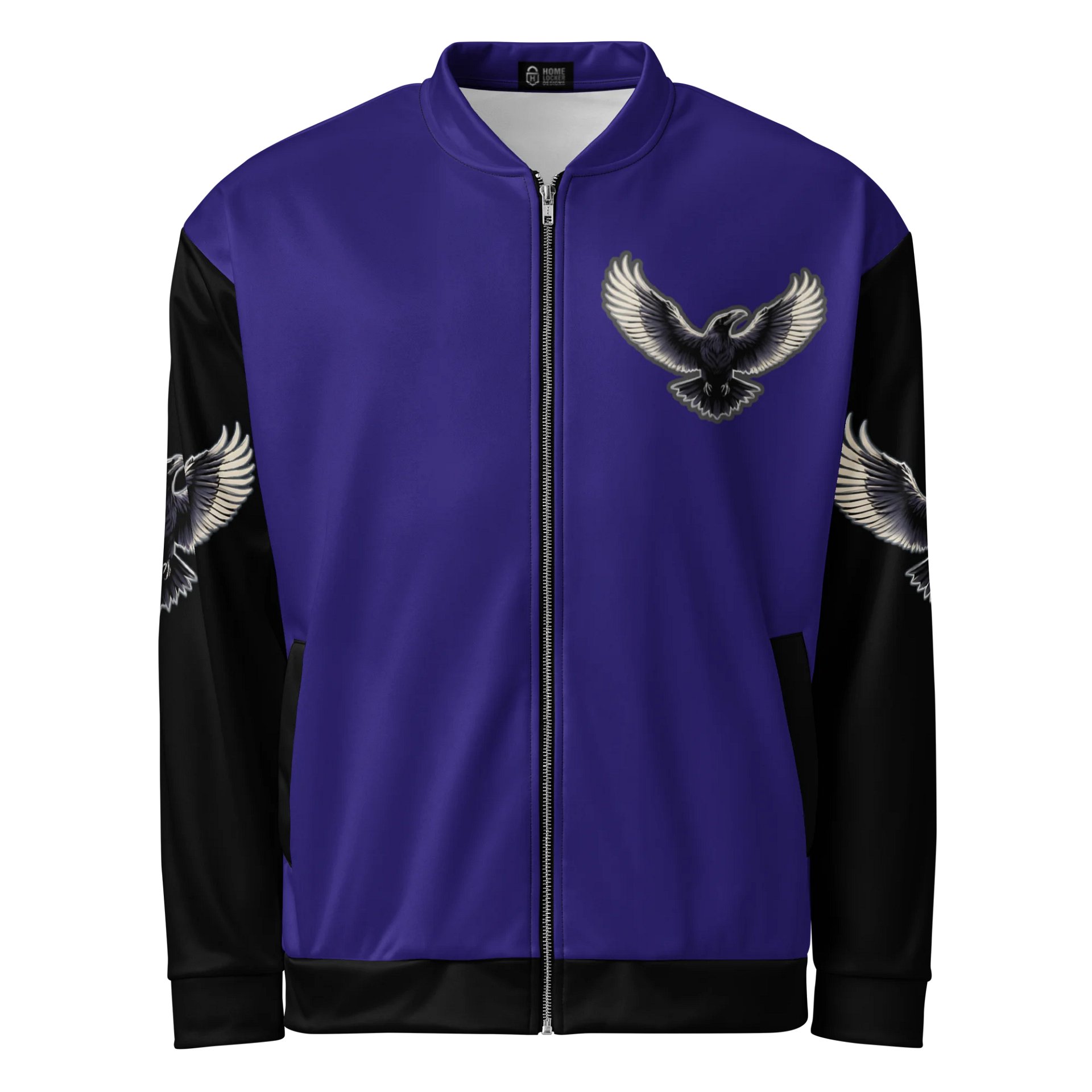 Fierce Winged Varsity Bomber Jacket | Baltimore | Football | Home Locker product image (3)