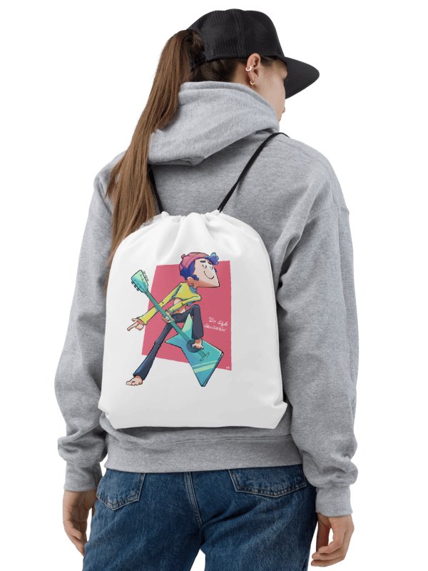 Toe Style Guitarist | Drawstring Bag product image (2)