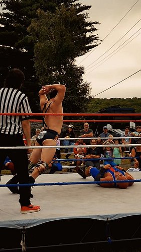 Daily wrestling at the 2026 @skowheganstate 

#professionalwrestling #prowrestling #portlandmaine #bangormaine