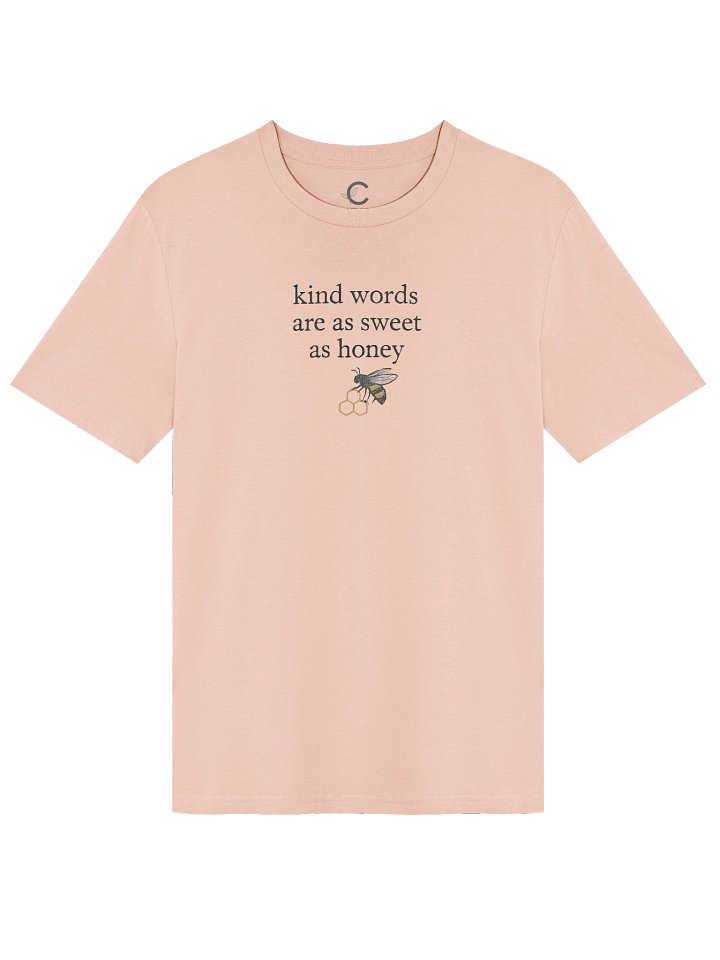 Heritage Goods: "Kind Words 2" Organic T-Shirt product image (2)