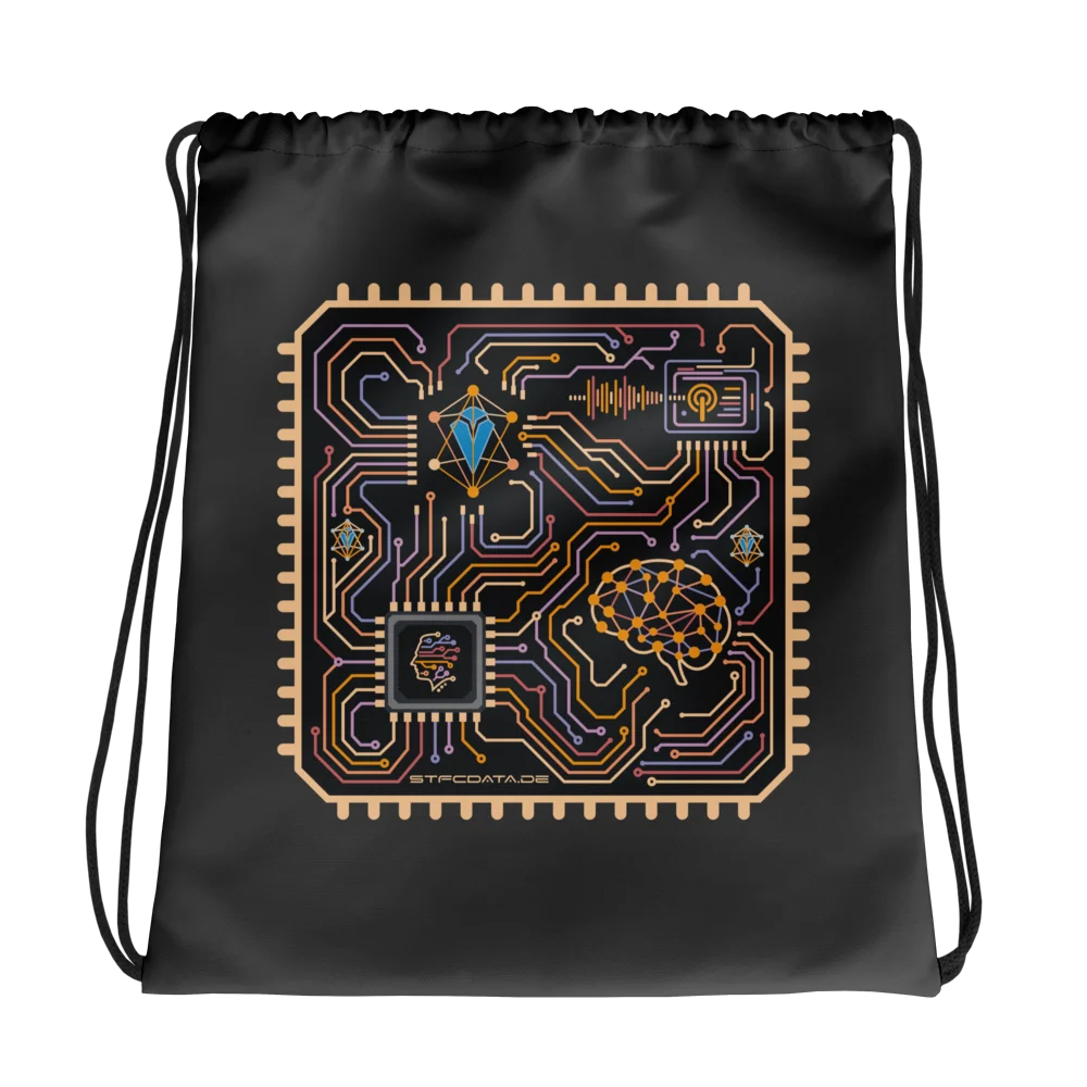 Drawstring Bag | STFC Data Chip product image (1)