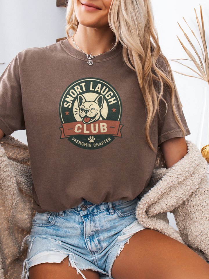 Snort Laugh Club (Frenchie) Tee product image (2)