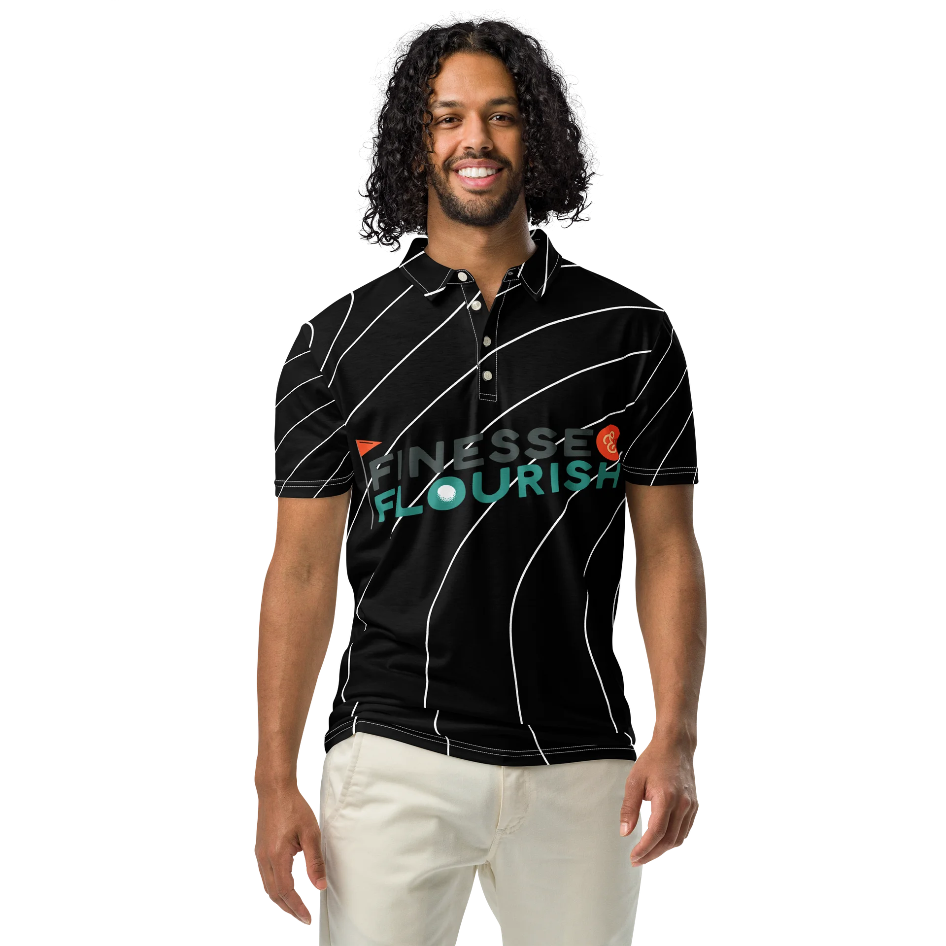 F&F Topo Slim Fit Polo Shirt product image (3)
