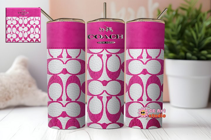 Handbag Hot Pink Tumbler Wrap product image (1)